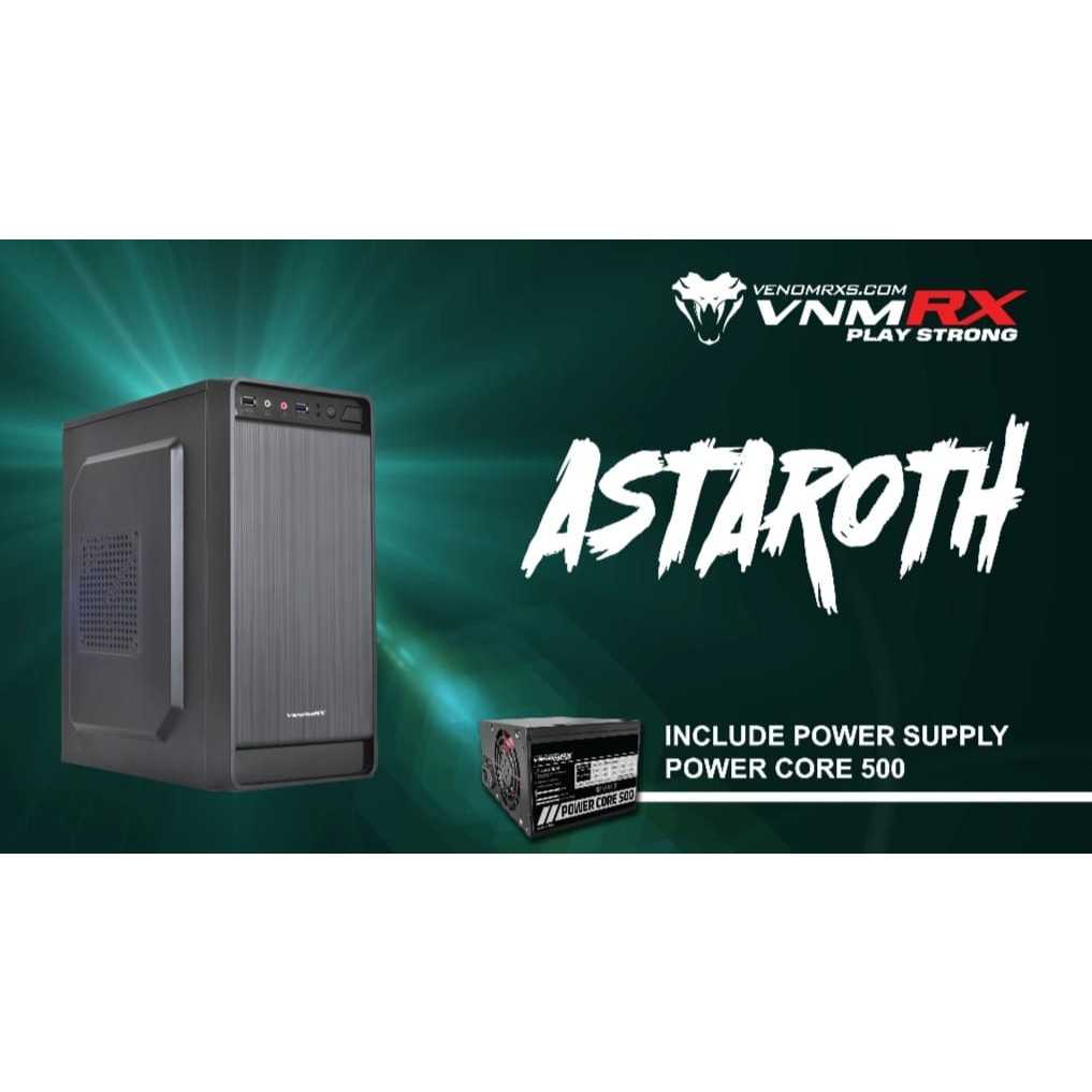 Venomrx Astaroth M-ATX PC Casing with PSU Powercore 300W | Shopee Singapore