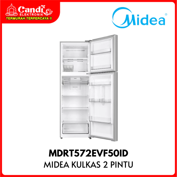 MIDEA Kulkas 2 Pintu Kapasitas 428 Liter Big Capacity Everest Series Inverter MDRT572EVF50ID - Gambar 3