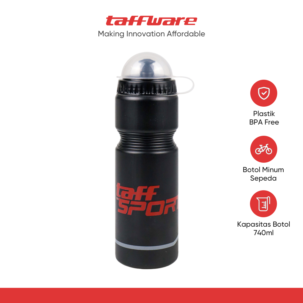 TaffSPORT Botol Minum Sepeda Olahraga Plastik BPA Free 730ml - 30A11