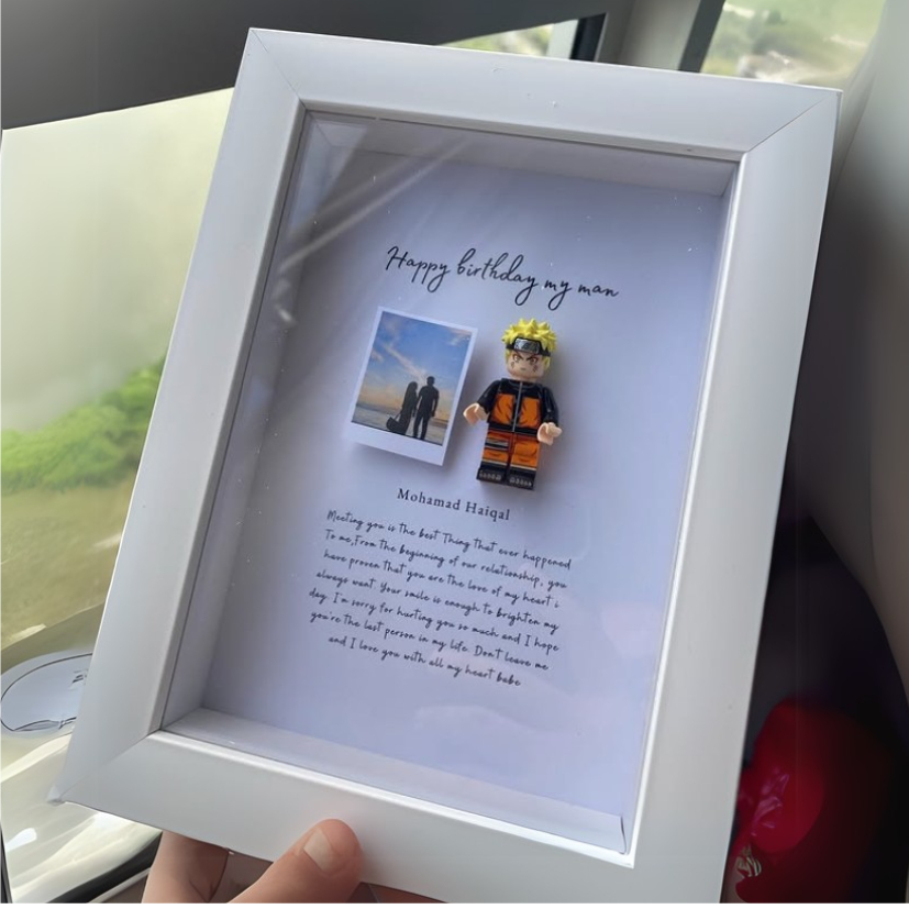 Lego FRAME / LEGO FRAME / NARUTO / ANIME / BIRTHDAY GIFT FOR BOYFRIEND ...