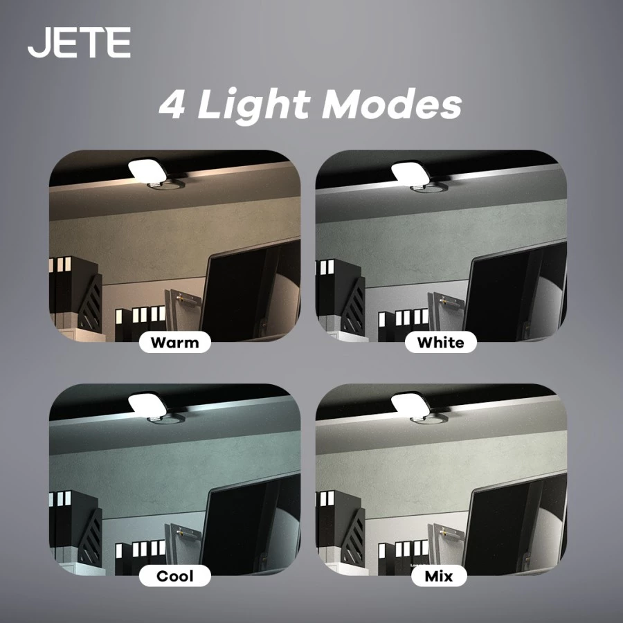 JETE RL2 Ring Light Selfie Magsafe for Smartphone HP LED Rechargeable Magnetik with 4 Light Mode - Gambar 3