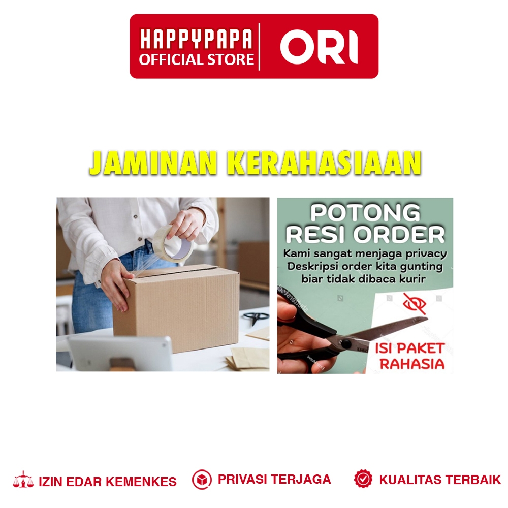 Kondom 001 Happypapa Super Tipis Sensasi Hangat - Gambar 2