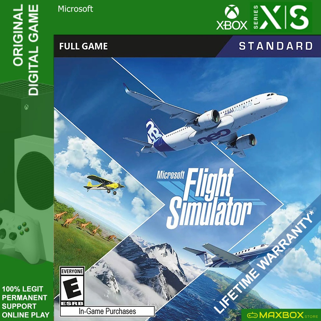 Microsoft Flight Simulator Standard 40Th Anniversary Edition XBOX ...