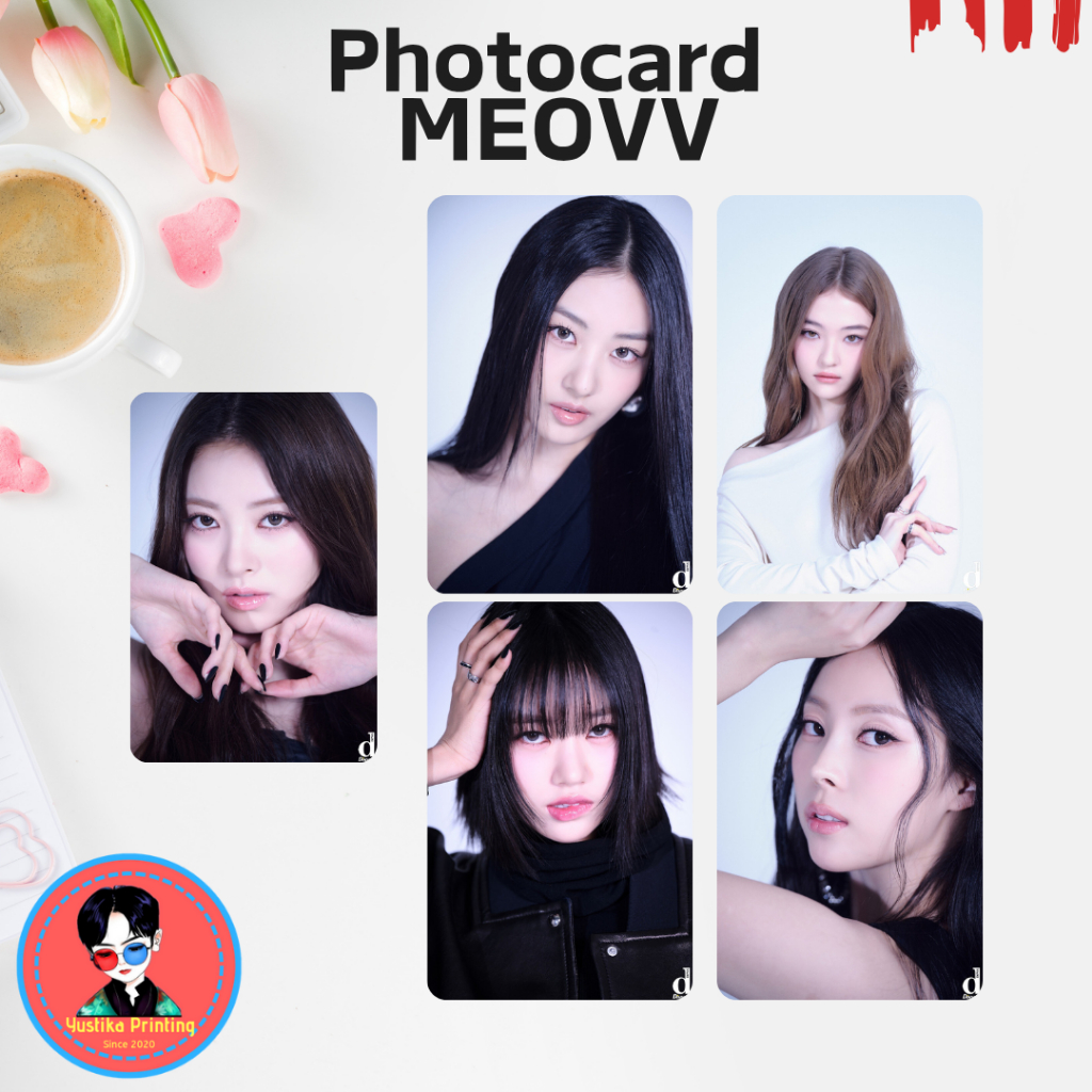 ONE) Premium Photocard MEOVV Kpop Group - Ella Gawon Sooin Anna