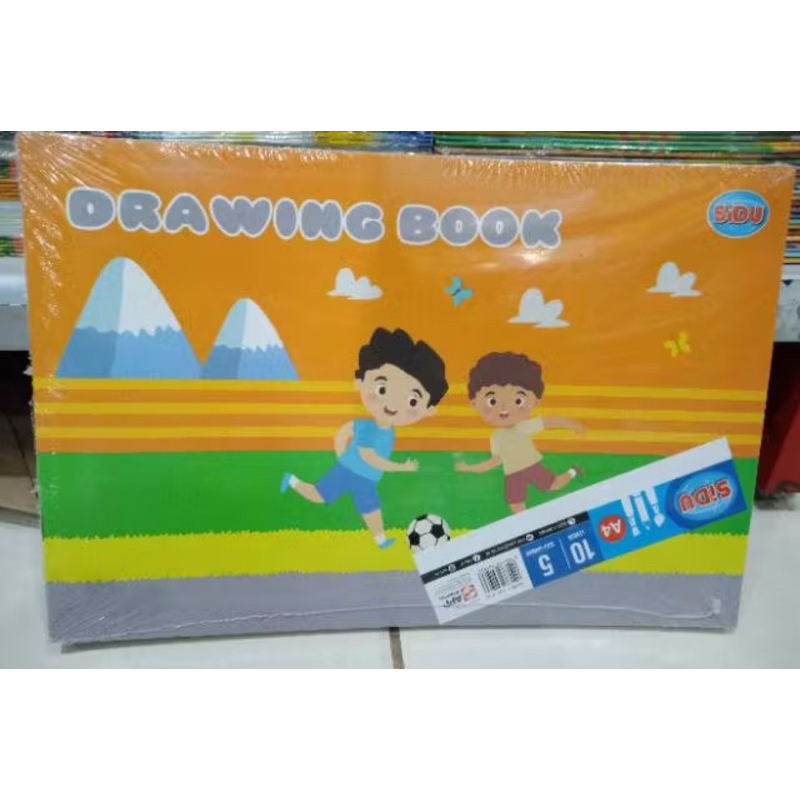 Buku Gambar A4 Drawing Book Sidu Vision Dan Kiki - Gambar 4