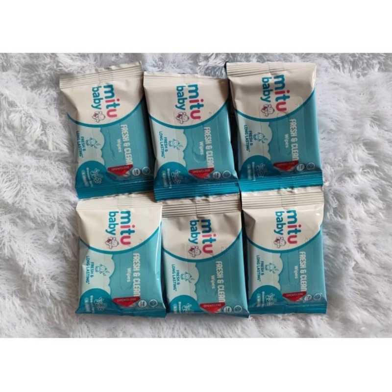 Mitu Baby Tisu Basah Isi 10 Pack