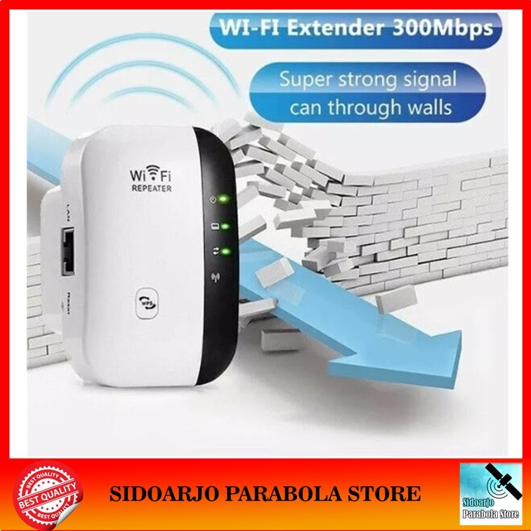 Wifi Range Extender Router Repeater Signal Amplifier 300Mbps External ...