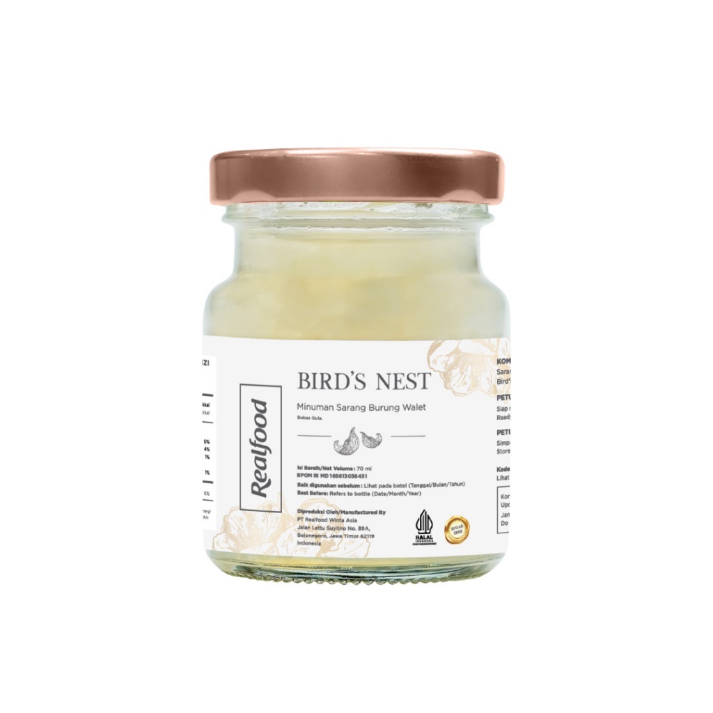 Realfood Pure Wellness / Minuman Sarang Burung Walet / Sugar Free / Bebas Gula / Daily Wellness / Nutrisi Harian / Bird Nest Drink / Wellness Drink / Cocok untuk Diet Gula / Gaya Hidup Sehat - Gambar 3