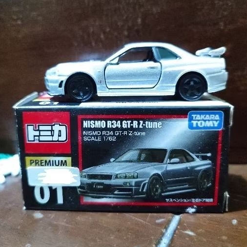 Tomica Premium 01 Nismo R34 GT-R GTR Z Tune diecast | Shopee Singapore
