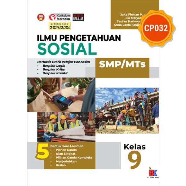 Social Sciences/IPS Book for SMP/MTs Class 9/IX Merdeka Curriculum-CP ...