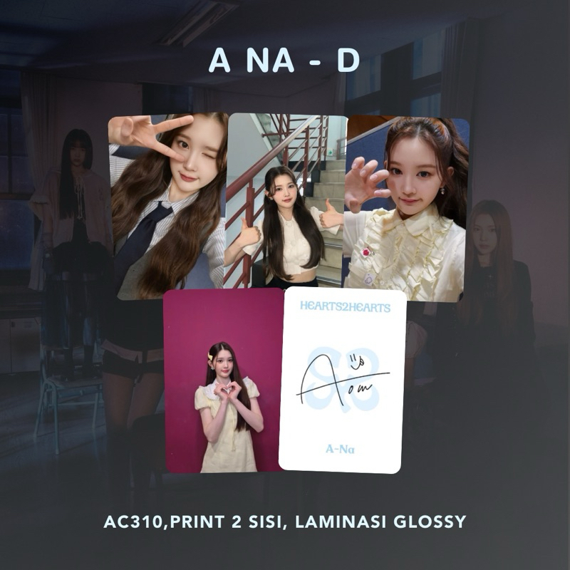 Set] HEARTS2HEARTS H2H 'THE CHASE' ERA Unofficial Photocard Set
