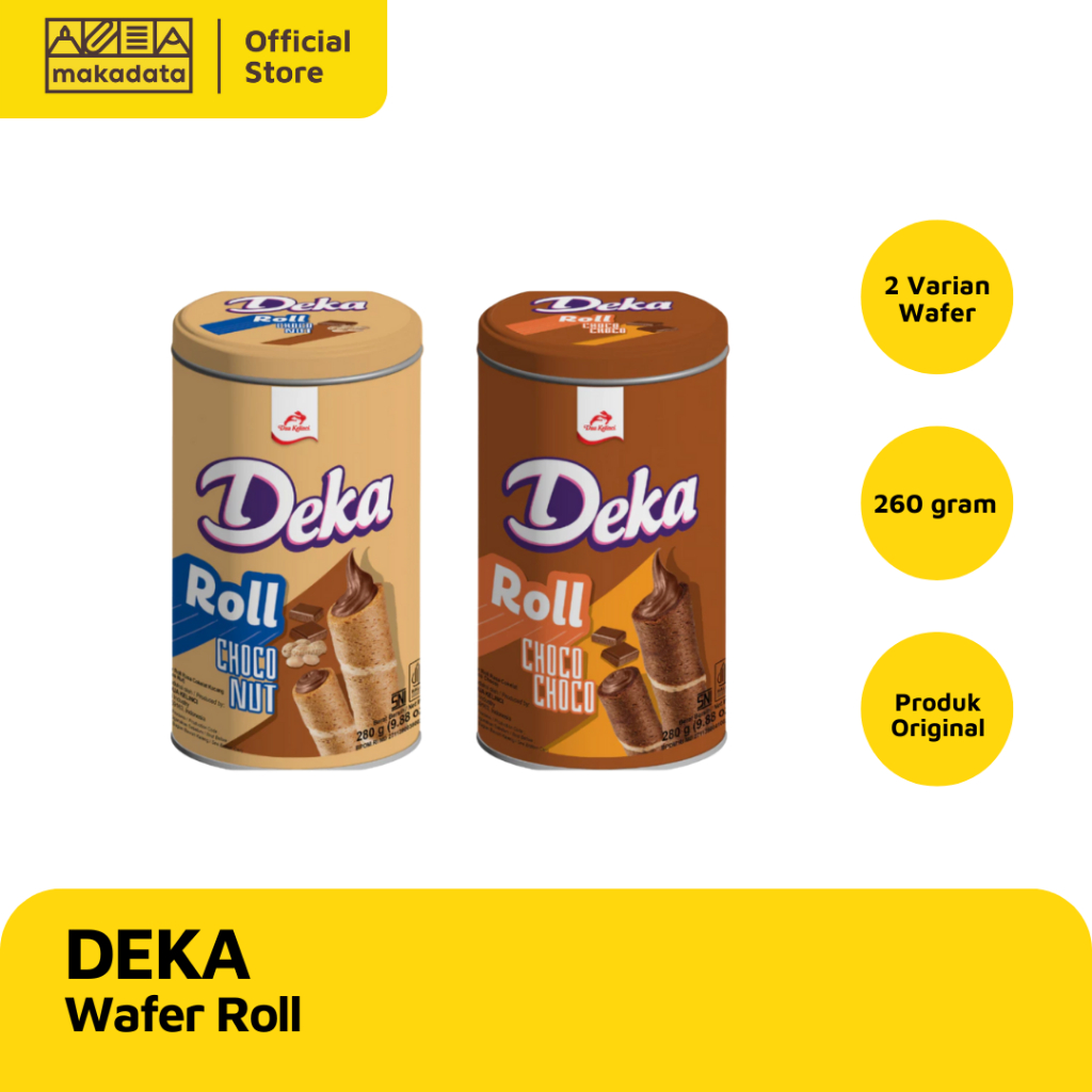 Deka WAFER ROLL/BROWNWAFER (1 PCS) | Shopee Singapore
