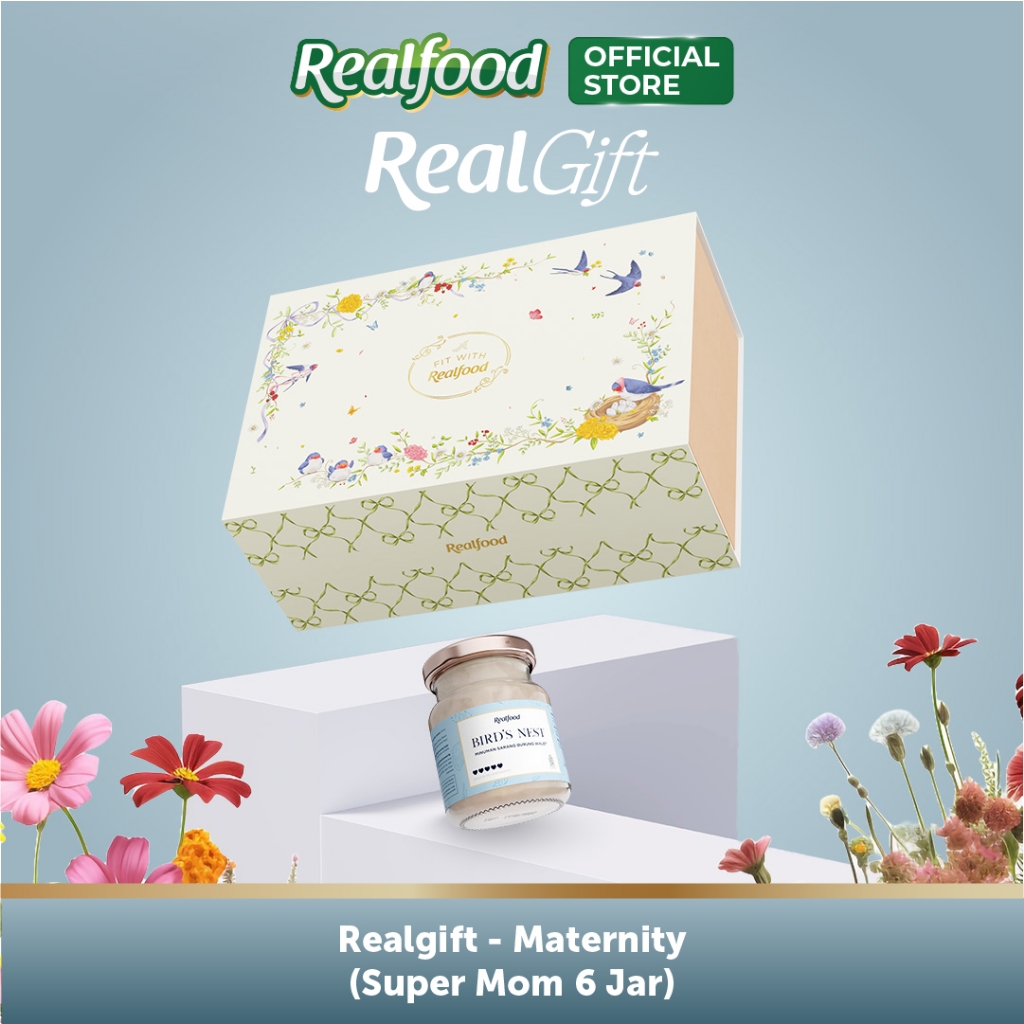 RealGift Birdie Hampers / Super Mom Minuman Sarang Burung Walet dengan Premiks Vitamin (Asam Folat) I Hadiah I Gift I Kado I Parcel I Maternity I Lahiran I Birthday I Anniversary - Gambar 2