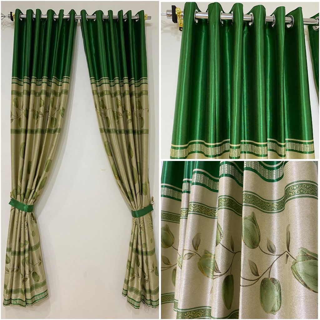 KONG GORDEN BLACKOUT PRINTING TULIP MAWAR PREMIUM 3 UKURAN TINGGI 200 225 250 CM GORDENG HORDENG - Gambar 4