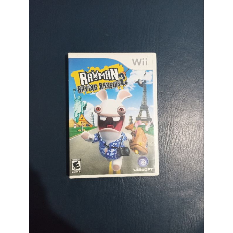Nintendo Wii Rayman Raving Rabbids 2 CD Cassette BD Game Games Ori ...