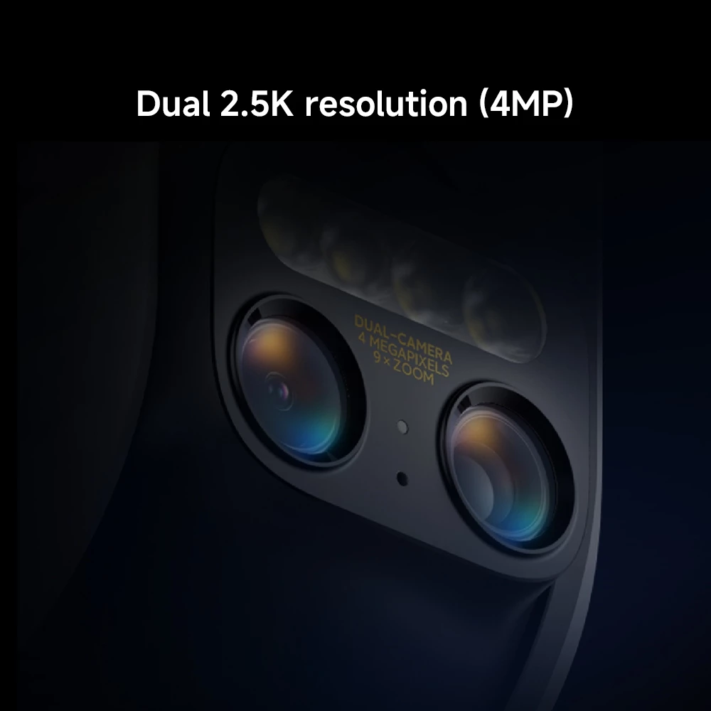 Xiaomi Outdoor Camera CW700S / 9x dual-lens zoom / Dual 2.5K resolution / IP66 / CCTV [Official Store] - Gambar 3