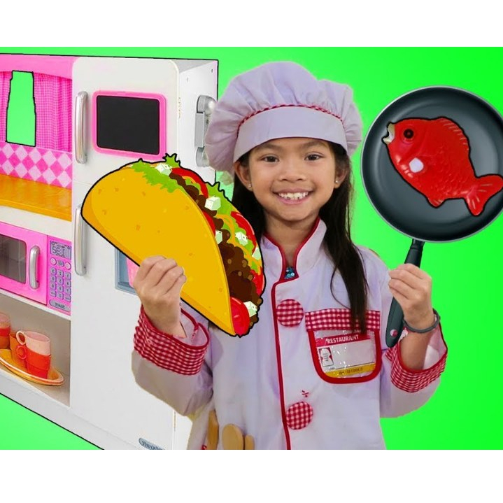 Big!! Happy Cooking RESTAURANT (Children's Kitchen Cooking Toy Chef's ...