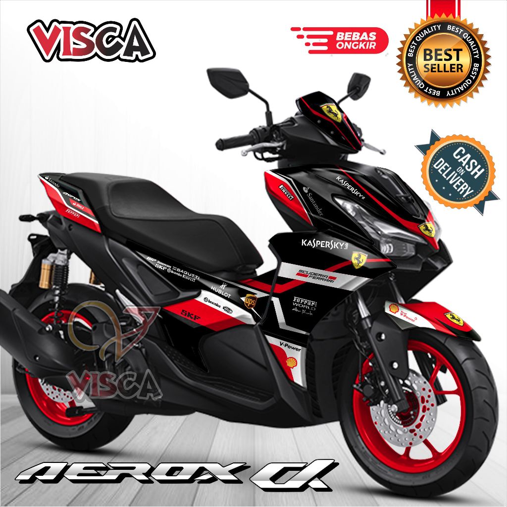 Aerox Alpha Full Body Decal Cool Aerox Cx 2025 Sticker Aerox Alpha Cx ...