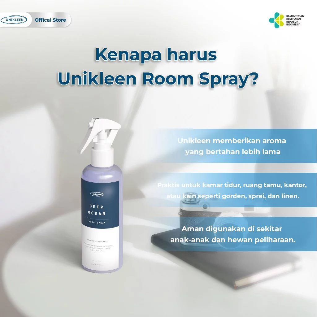 PAKET TRIO REKOMENDASI (isi 3) - 250ml LINEN SPRAY & ROOM REFRESHER ANTI BACTERIAL PENGHARUM RUANGAN SEPRAI KAMAR LEMARI BAJU PAKAIAN - Gambar 3