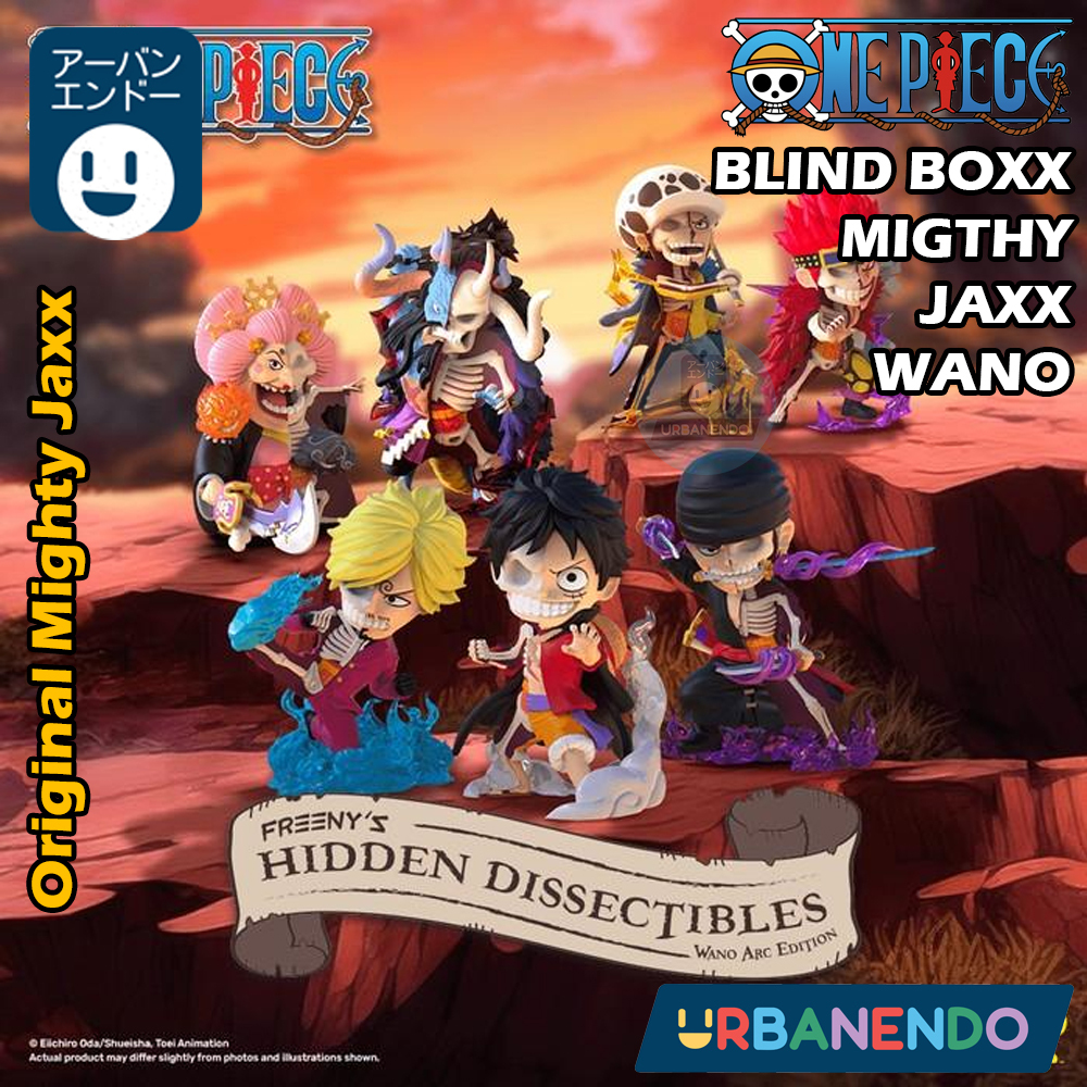 BLIND BOX Mighty Jaxx One Piece Wano Original MightyJaxx Toy Gift Luffy ...