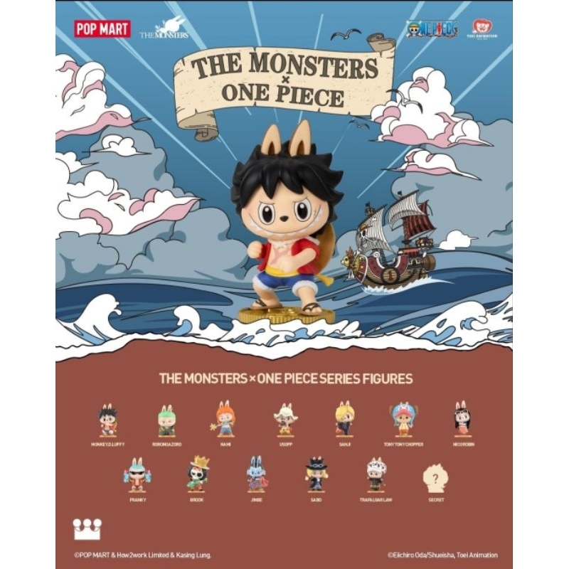 [SELECTED] POP MART - LABUBU THE MONSTERS x ONE PIECE OP Series Figures ...