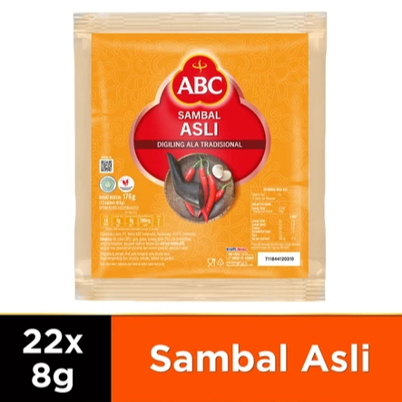 Abc Original Chili Sauce Packaging contains 22 sachets | Shopee Singapore