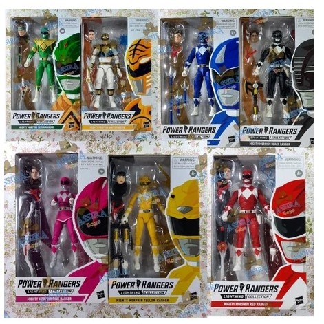 New LIGHTNING COLLECTION SET RANGER MMPR TOY POWER RANGERS ORIGINAL ...