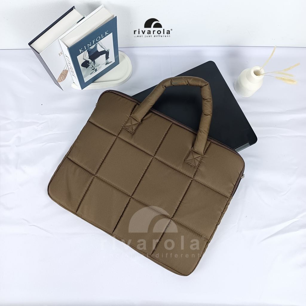 Soft & Thick Puffy Laptop Bag Maximum Protection Modern Sleeve Case 14 ...