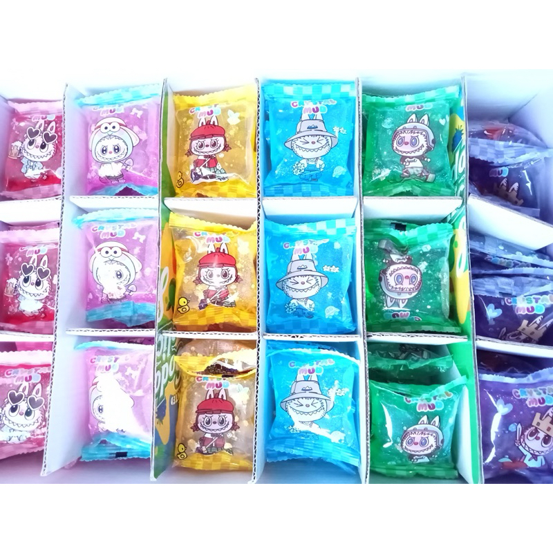 Crystal Mud Ecer Mainan Slime Crystal - Gambar 3