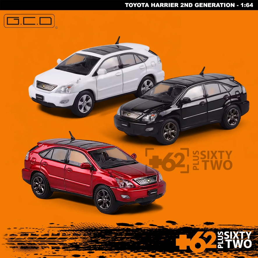 GCD Toyota Harrier SUV 1:64 JDM Off Road Toyota Harrier 2nd Generation ...