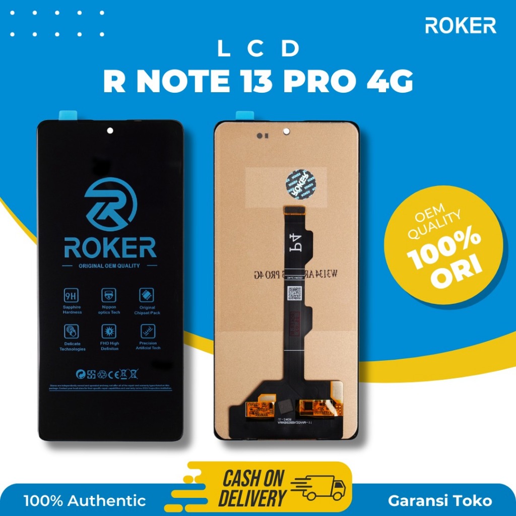 ROKER LCD TOUCHSCREEN REDMI NOTE 13 PRO 4G/POCO M6 PRO FULLSET