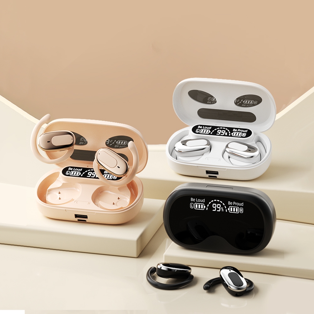 Matei COD Headset Bluetooth TWS B19 Wireless Earphones Bluetooth 5.4 Ear Hook HIFI Mini Gaming Music Waterproof Sports - Gambar 2