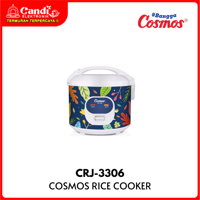 COSMOS Rice Cooker 1,8 Liter Anti Lengket CRJ-3306