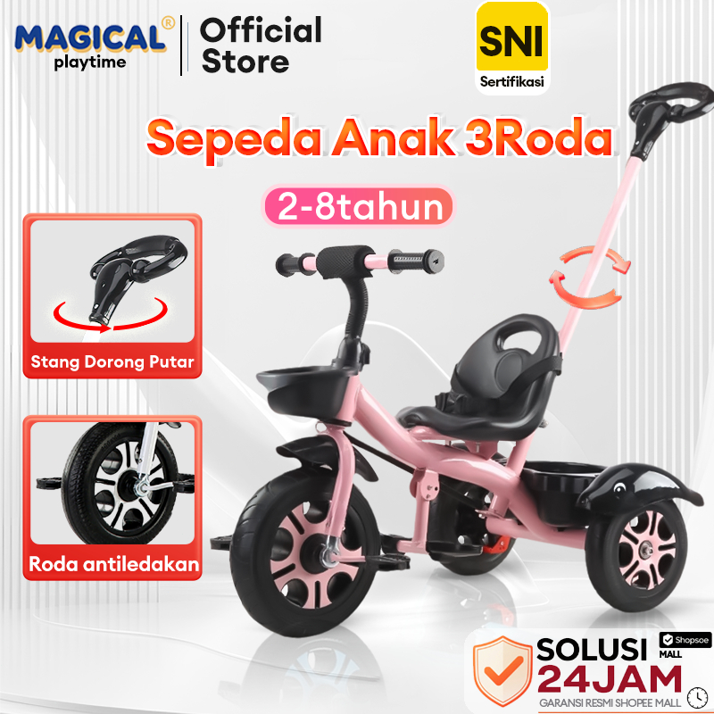 MAGICAL PLAYTIME 2IN1 Sepeda Anak Roda 3
