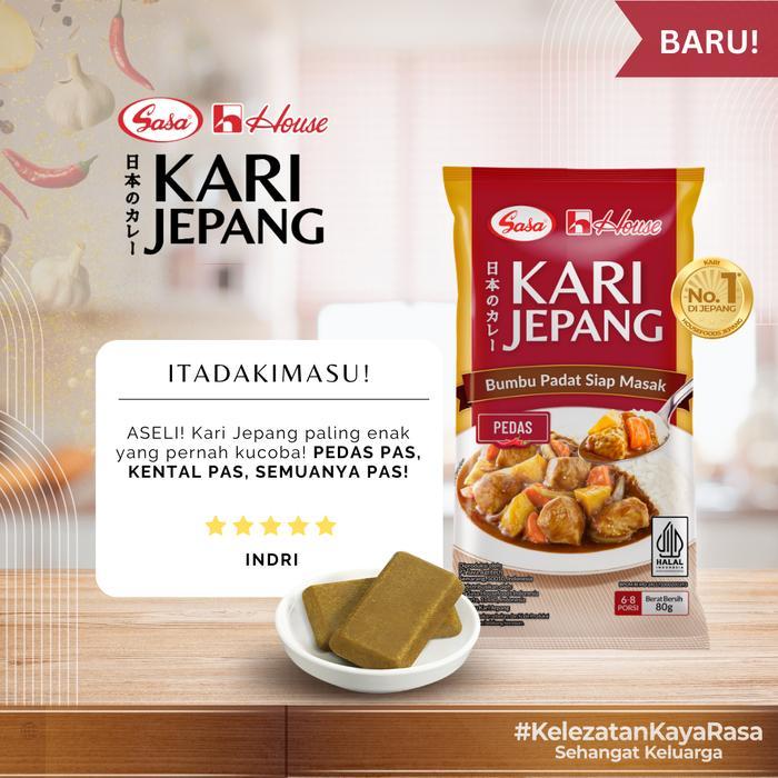 Sasa House Kari Jepang Pedas 40gr - Gambar 3