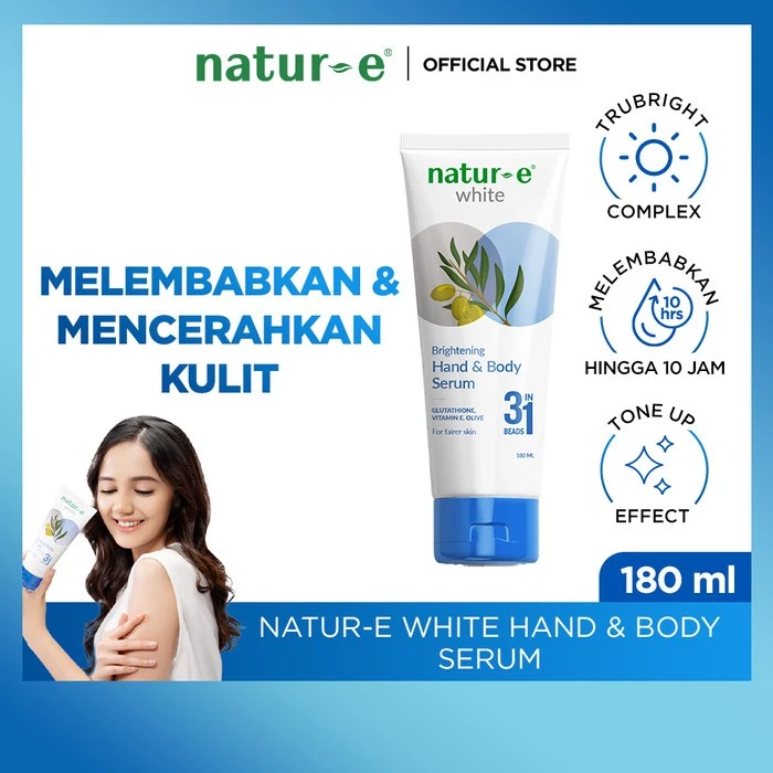 Natur-E Special Bundle White Soft Capsule 16s + Hand Body Serum 180ML + Advanced Intensive Deep Cleanse Facial Wash 50 ml - Gambar 3