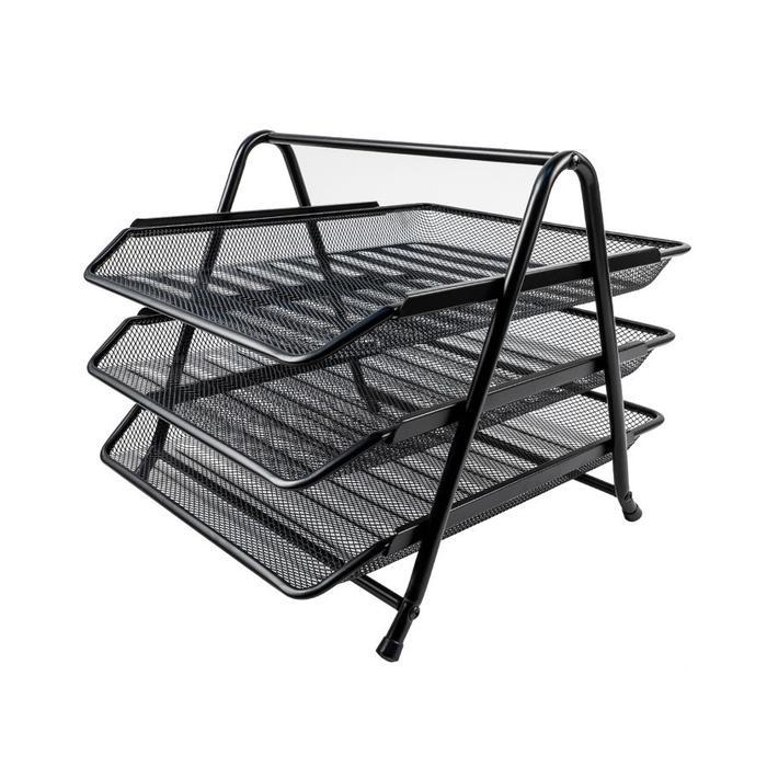3-Tier Iron Document Tray 25 JoykoDT 3-Tier Paper Document Rack ...
