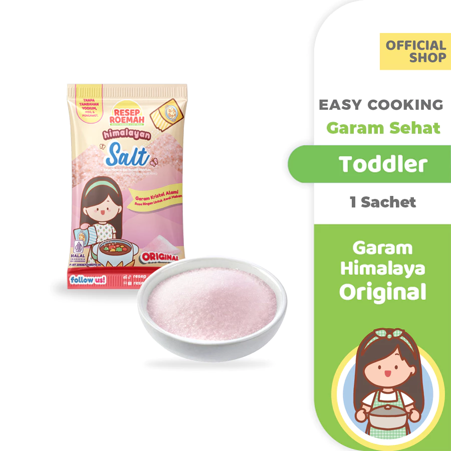 Resep Roemah / Garam Bumbu MPASI No MSG (Sachet) / Garam Bumbu dengan Paduan Kaldu Ayam, Wagyu, Salmon, Udang / Garam Himalaya & Kusamba / Garam Murni Organik / Tanpa MSG, Tanpa Pengawet & Pewarna / Bahan Alami, Gurih & Praktis untuk MPASI & Masakan Anak - Gambar 2