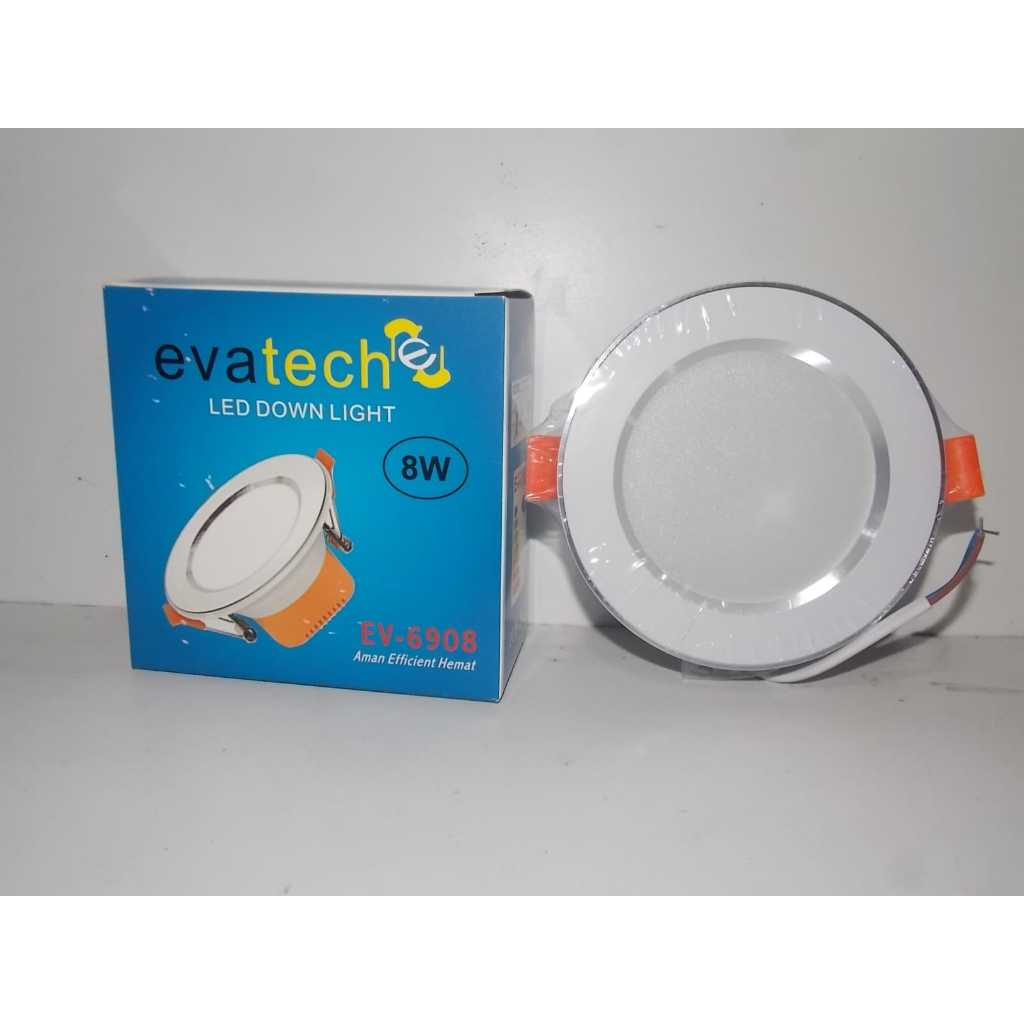 8w LED ceiling downlight Evatech EV6908 Economical Round Ceiling Light ...