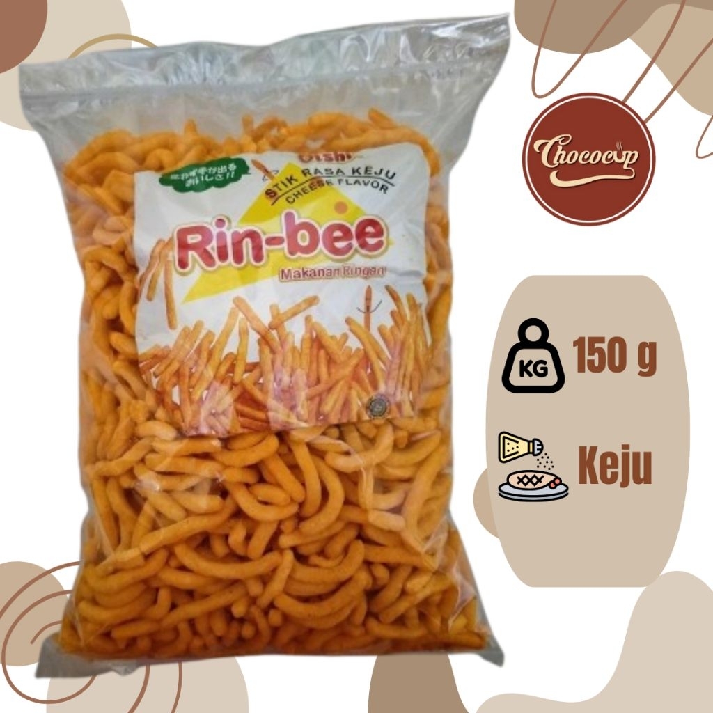 6.6 || Oishi Rin-bee Cheese Flavored Sticks 150 g || Center for various ...