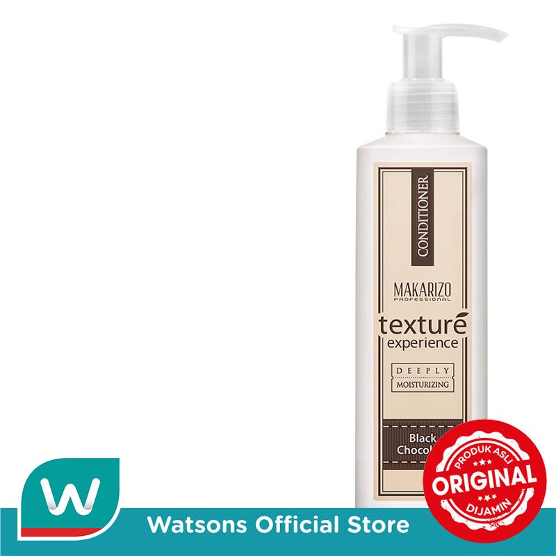 Makarizo Professional Texture Experience Conditioner Black Chocolate 250ml - Gambar 3