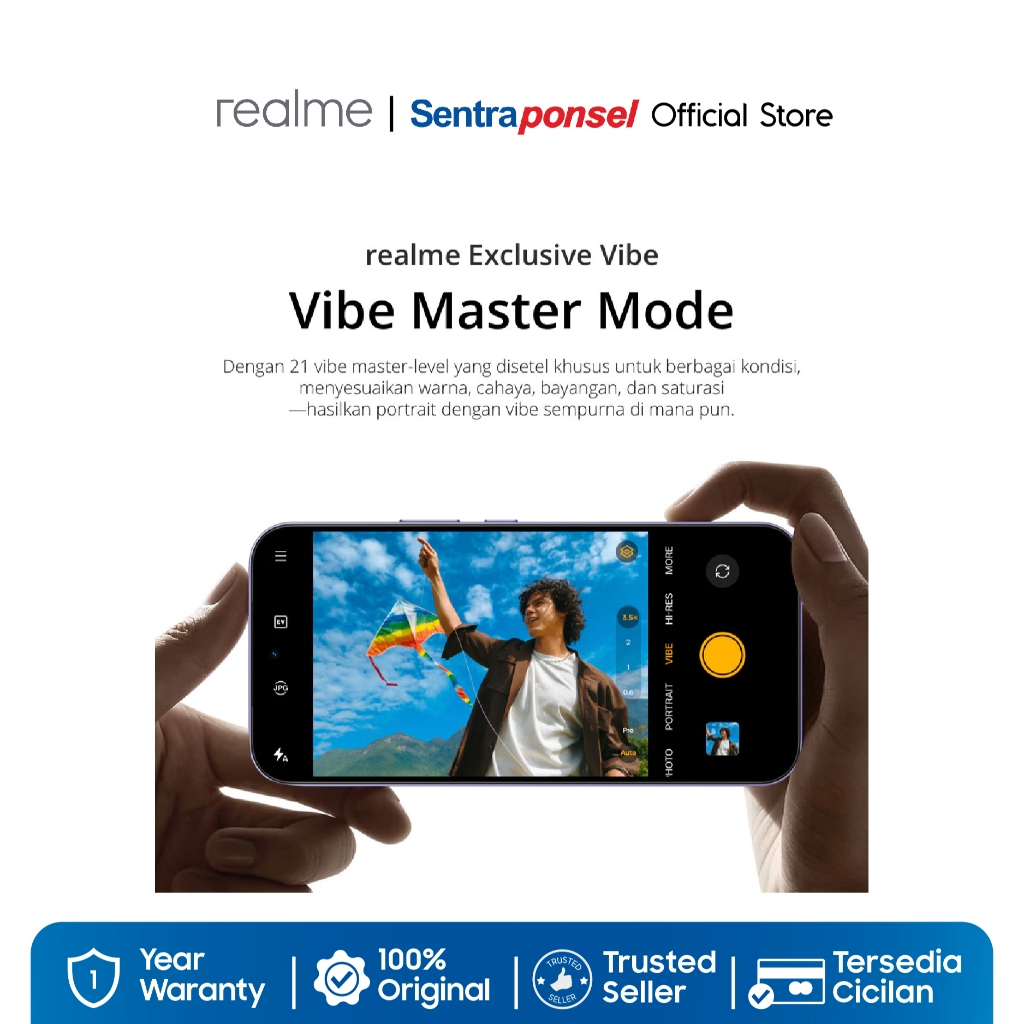 Realme 16 Pro 5G 12GB+256GB / 200MP LumaColor Camera / Golden Focal Portrait Camera / Dimensity 7300-Max 5G Chipset - Gambar 4