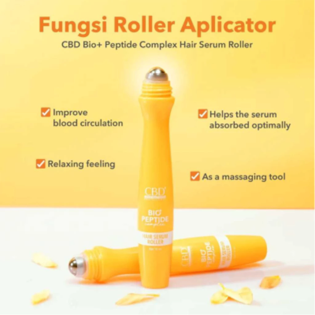 CBD Hair Serum Roller All Series Prawatan Untuk Rambut Anti Rontok / Distributor Cream Ori - Gambar 4