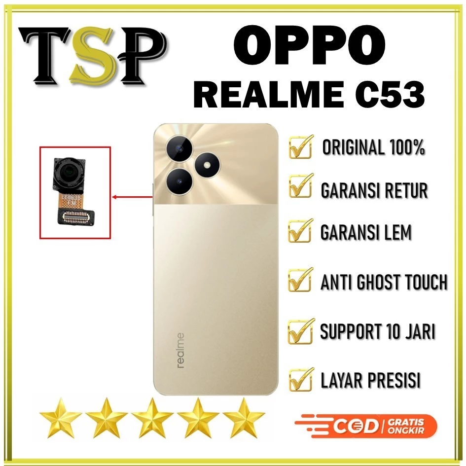KAMERA DEPAN / FRONT CAMERA REALME C53 SMALL ORI ORIGINAL 100%