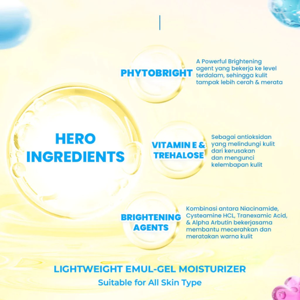SCORA Phytobright Glow Moisturizer 40 Ml / Distributor Cream Ori - Gambar 2
