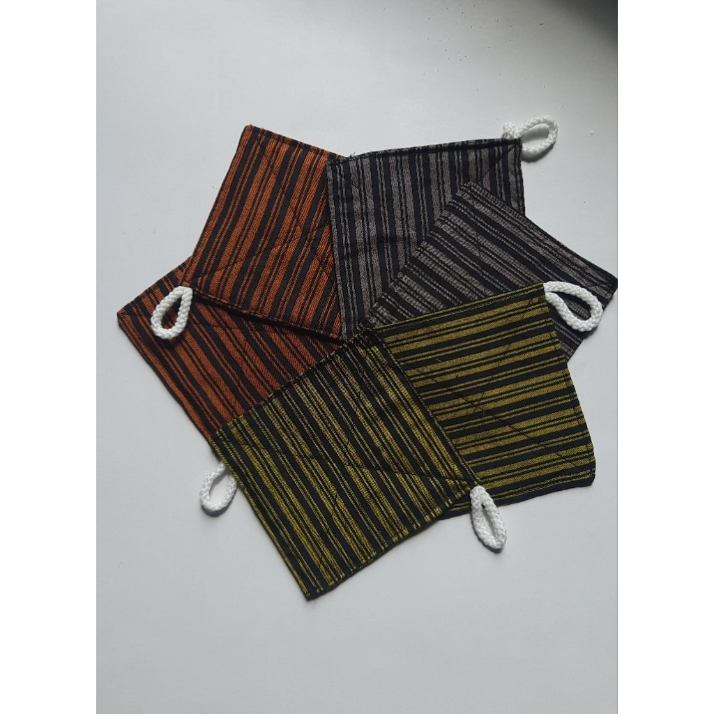 WIDE STRIPE motif CEMPAL (Heat Insulation) | Shopee Singapore
