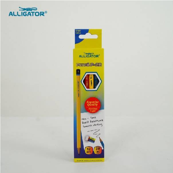 Alligator Creative Bundle Crayon, Pensil Warna & Pensil Tulis Set 24 - Gambar 3