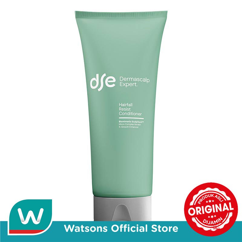 DSE Dermascalp Expert Hairfall Resist Conditioner 160 ml - Conditioner Anti Rontok- Penumbuh Rambut Cepat - Memperkuat Akar Rambut - Ramut Anti Patah, Kering - Rambut Sehat Berkilau - Sampo Sehari-hari - Rambut Tebal dan Sehat - Gambar 2