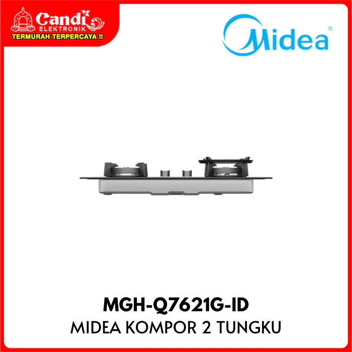 MIDEA Kompor Tanam Gas 2 Tungku Blaze MGH-Q7621G-ID - Gambar 4
