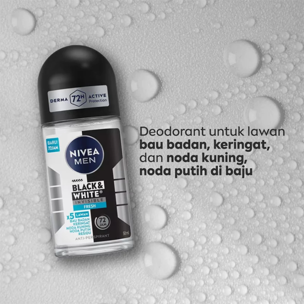 NIVEA Deodorant Men All Series 25ML 50ML Deodorant Roll On Pria / Distributor Cream Ori - Gambar 3